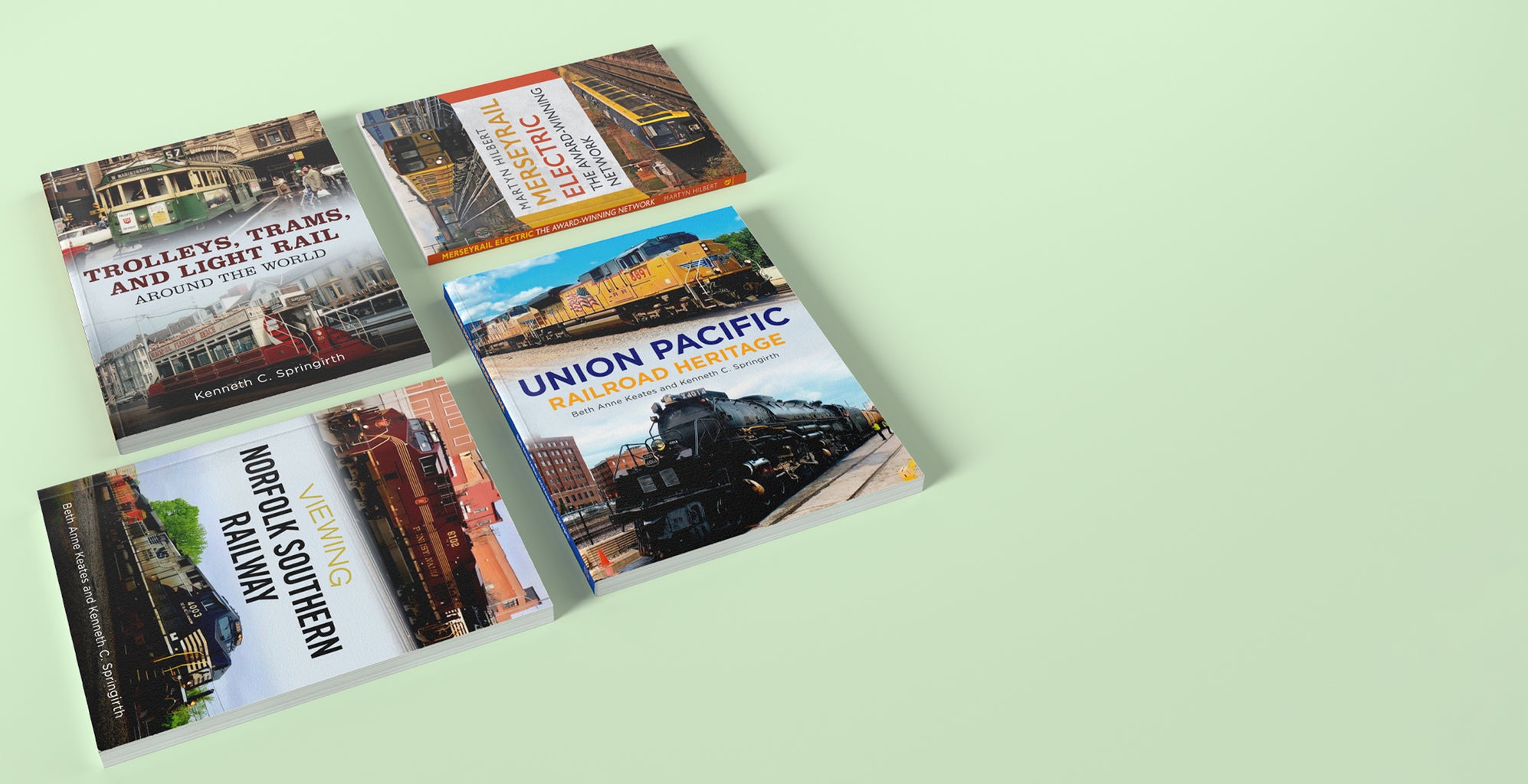 Discover our latest railway books: 